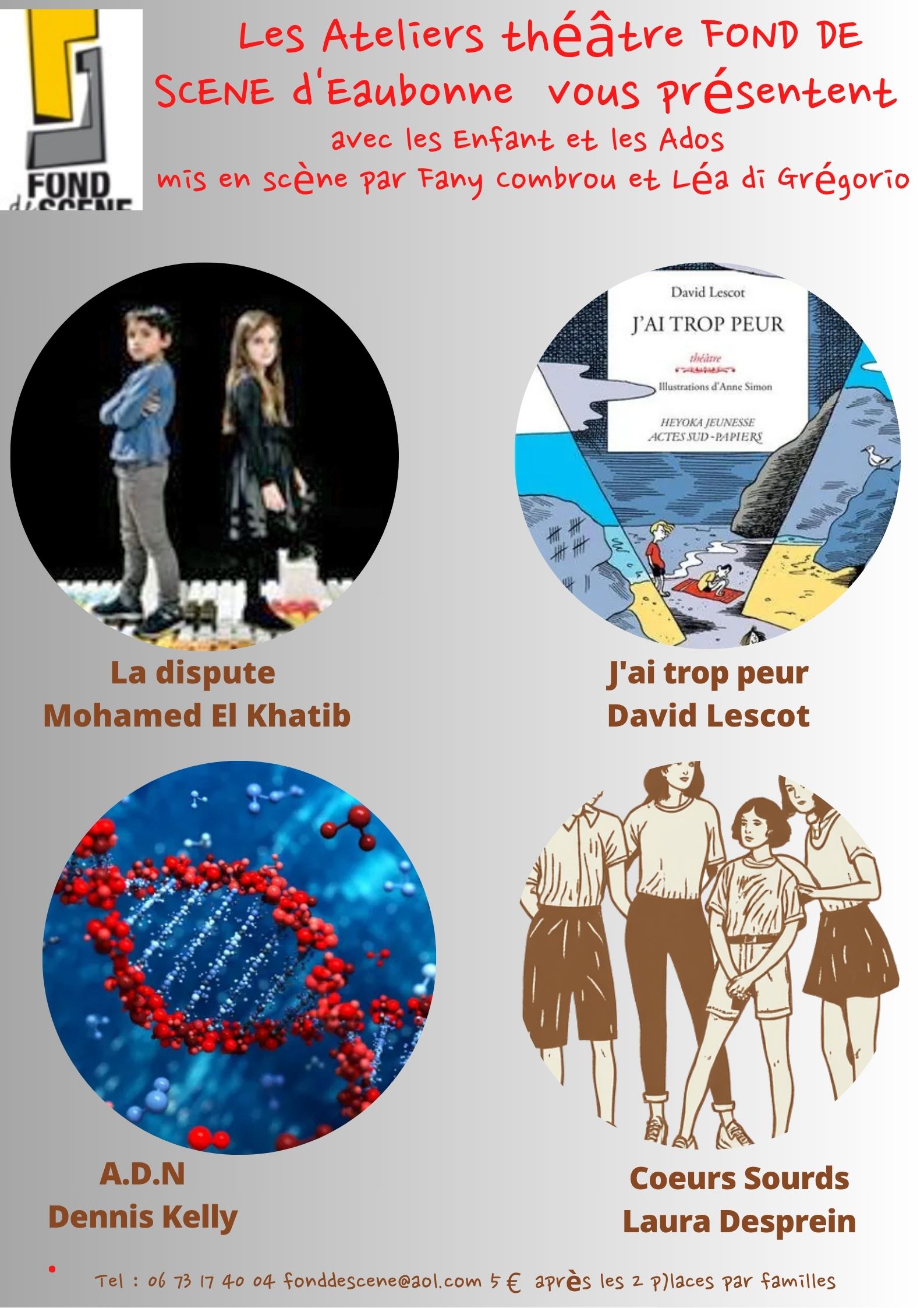 L'image de la news Les Ateliers des jeunes d&rsquo;Eaubonne en scène juin 2026